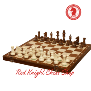 Polish Staunton No. 5 Foldable Wooden Chess Set