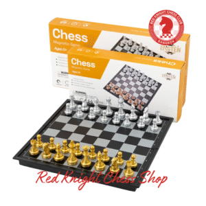 Magnetic Chess Set - Gold/Silver