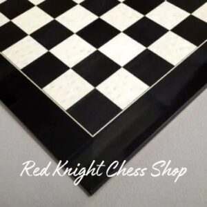 Professional Wooden Chess Board - Blackwood and Maple